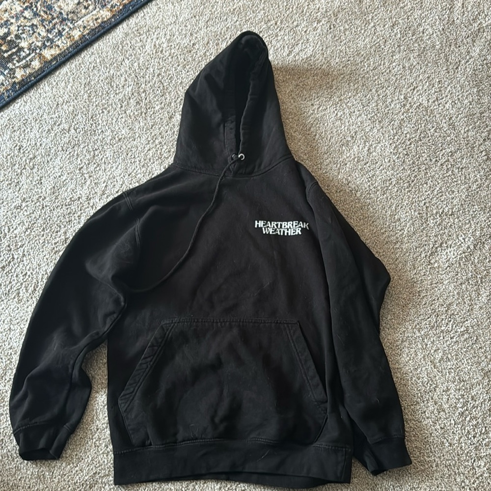 Niall horan hoodie, black, small